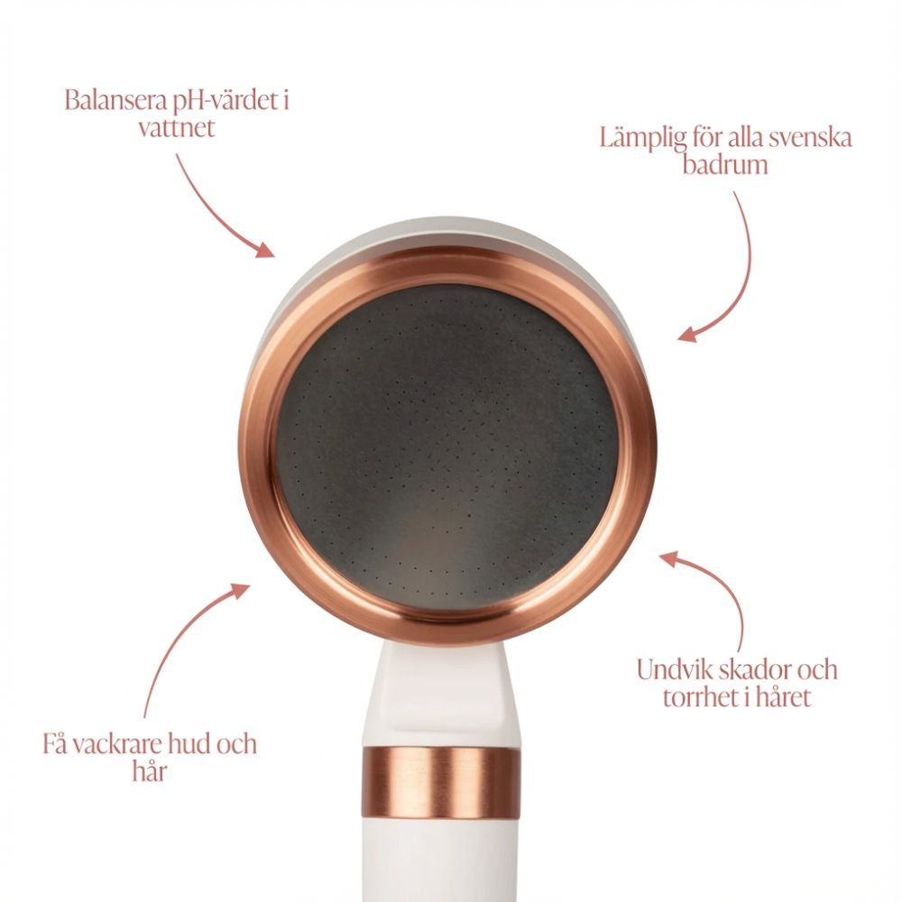 Veluria Kalkfilter Duschhuvud