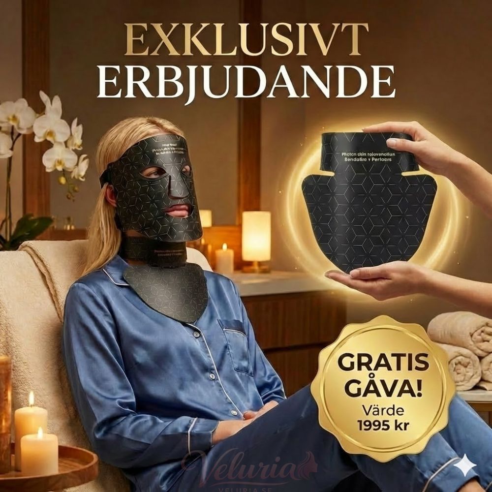 Veluria™ Silk - LED Contour System + Halsmask (Gåva) - Veluria