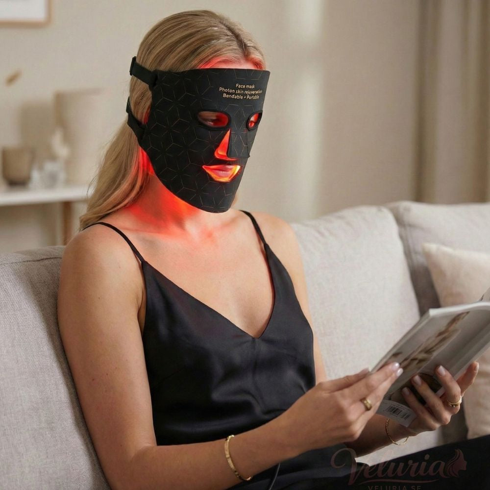 Veluria™ Silk-LED Contour System + Halsmask (Gåva)