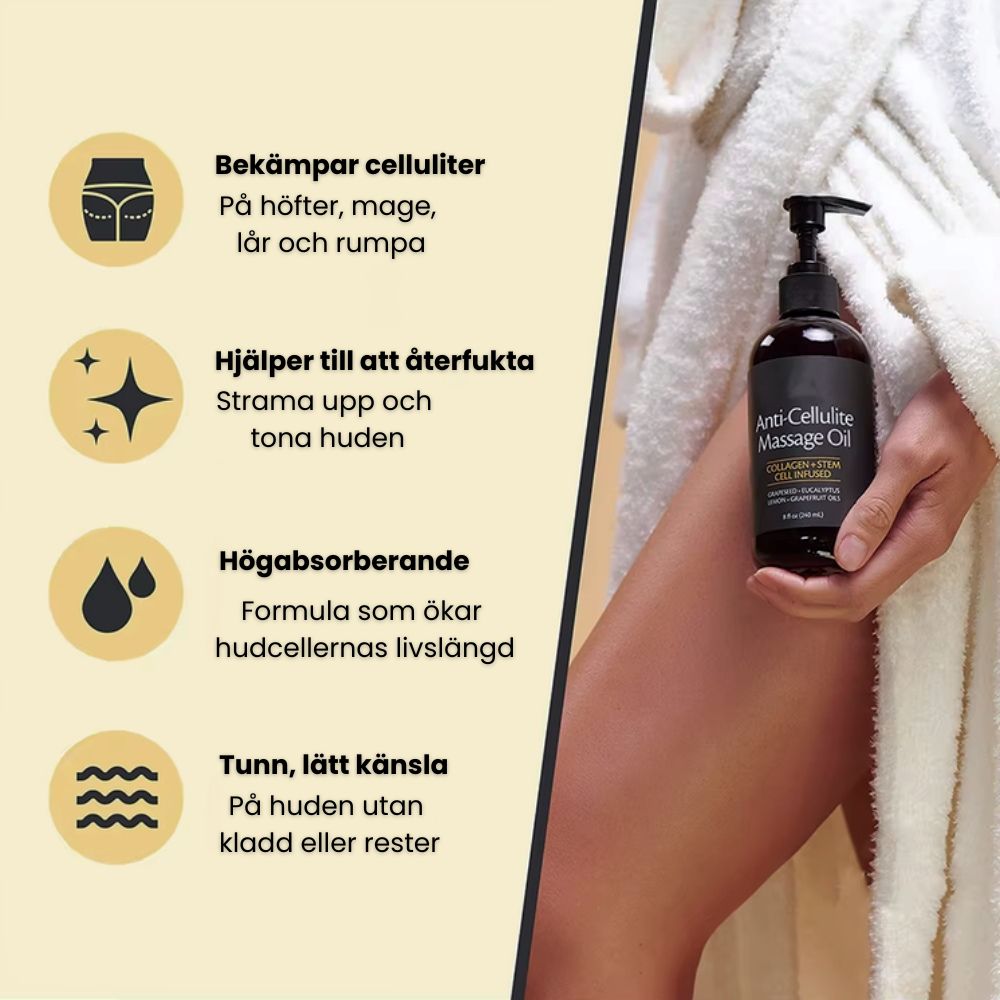 Anti - Cellulite Massage Oil - Veluria