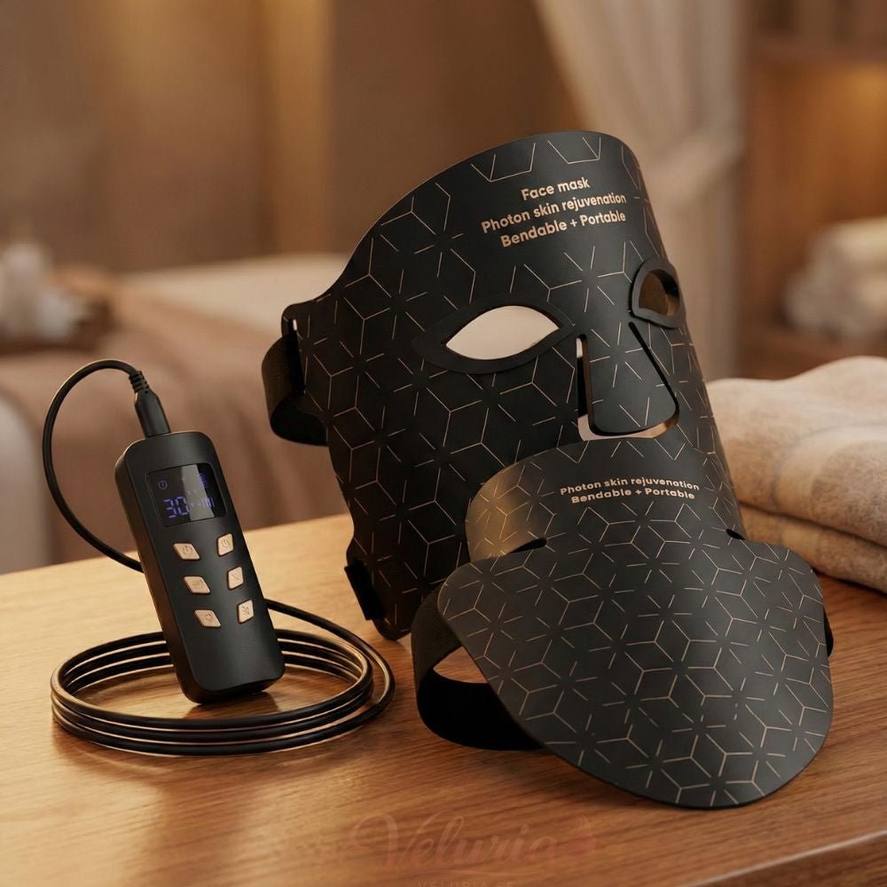 Veluria™ Silk - LED Contour System + Halsmask (Gåva) - Veluria